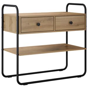 vidaXL Tavolo consolle Rovere Artigianale 80 x 40 x 75 cm