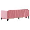 vidaXL Divano Letto Estraibile con Cassetti Rosa 80x200 cm Velluto