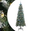 vidaXL Albero di Natale artificiale con 300 LED Verde 210 cm