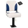 vidaXL Sedile per Barca con Supporto Girevole 360&deg;