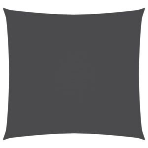vidaXL Vela Parasole in Tela Oxford Quadrata 2x2 m Antracite