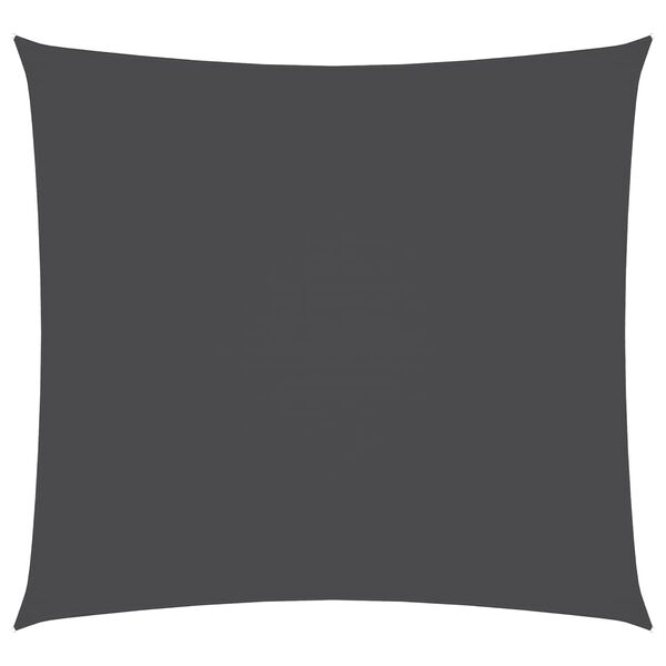 vidaXL Vela Parasole in Tela Oxford Quadrata 2x2 m Antracite