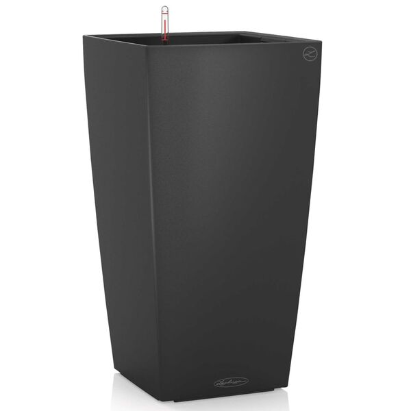 LECHUZA Fioriera Cubico Color 30 ALL-IN-ONE Ardesia 13138