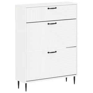 vidaXL Mobile per scarpe HAARLEM 78 x 24 x 103 cm Legno ingegnerizzato