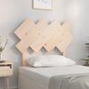 vidaXL Testiera per Letto 92x3x81 cm in Legno Massello di Pino