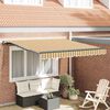 vidaXL Tenda Retrattile Multicolore 300 x 250 cm Poliestere e Acciaio