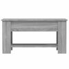 vidaXL Tavolino da Salotto Grigio Sonoma 101x49x52cm Legno Multistrato