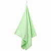 vidaXL Asciugamani Sportivi 2 pcs Verde 140 x 70 cm