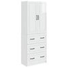 vidaXL Set di armadi 2 pz 66 x 34,5 x 87 cm Legno ingegnerizzato
