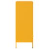 vidaXL Credenza Giallo Senape 68x39x101,5 cm in Acciaio
