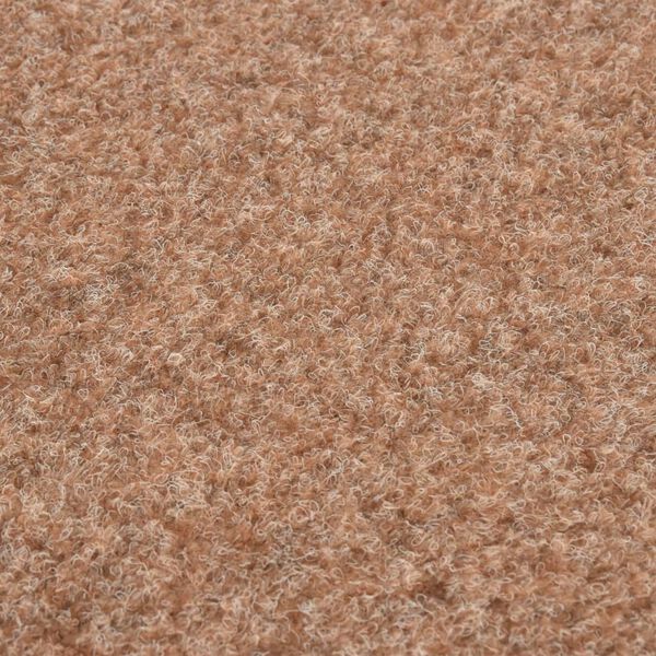 vidaXL Erba Artificiale con Tacchetti 5x1 m Beige
