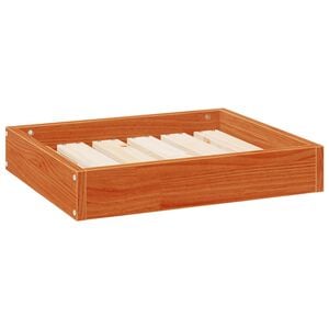 vidaXL Letto per Cani Marrone cerato 51,5 x 44 x 9 cm