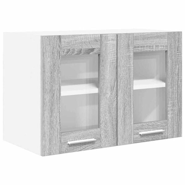 vidaXL Armadio pensile Grigio Sonoma 60 x 31 x 40 cm Legno multistrato