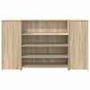 vidaXL Banco Reception Rovere Sonoma 180x50x103,5 cm Legno Multistrato