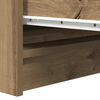 vidaXL Credenza Rovere Artigianale 37,5x35x76 cm in Legno Multistrato