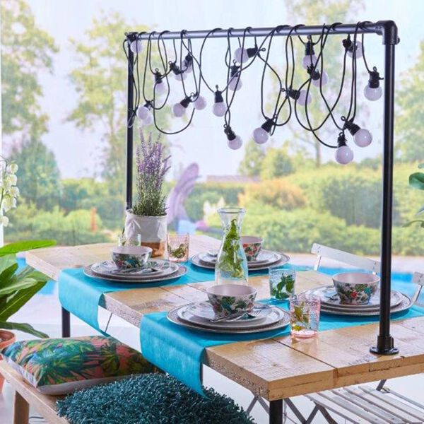 Luxform Luci per Feste da Giardino con 20 LED Honolulu