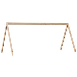 vidaXL Tetto per Letto Bambini 209x95,5x88 cm Legno Massello di Pino
