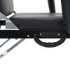 vidaXL Lettino da Massaggio Portatile in Similpelle 185x78x76 cm Nero