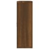 vidaXL Scaffale a Muro 8 Scomparti Rovere Marrone