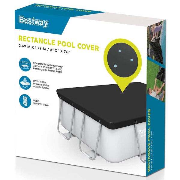 Bestway Copertura per Piscina Flowclear 269x179 cm