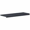 vidaXL Soglia della Finestra Antracite con Venature del Legno PVC