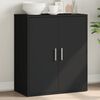 vidaXL Credenza Nero 60x31x70 cm in Legno Multistrato