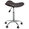 vidaXL Sgabello da Salone Spa Marrone in Similpelle