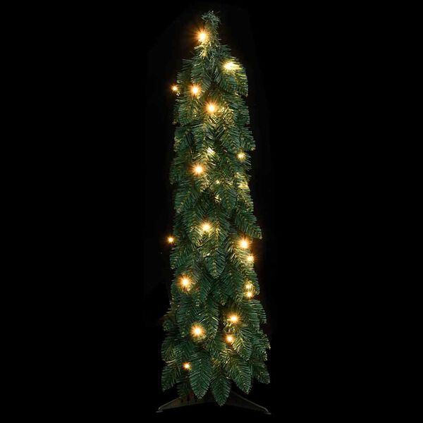 vidaXL Albero di Natale Artificiale Preilluminato con 30 LED 60 cm