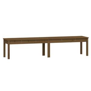 vidaXL Panca Giardino 2 Posti Ambra 203,5x44x45cm Legno Massello Pino