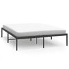 vidaXL Giroletto in Metallo Nero 140x200 cm