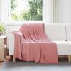 vidaXL Coperte da Pile 24 pcs Rosa 200 x 150 cm Panno
