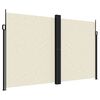 vidaXL Tenda da Sole Laterale Retrattile Crema 200x600 cm