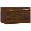 vidaXL Mobile a Parete Rovere Marrone 60x36,5x35 cm Legno Multistrato