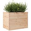 vidaXL Fioriera da Giardino 90x60x68,5 cm in Legno Massello di Pino