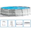 Intex Set Piscina Prism Frame 457x107 cm