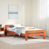vidaXL Letto senza Materasso Marrone Cera 75x190 cm in Legno di Pino