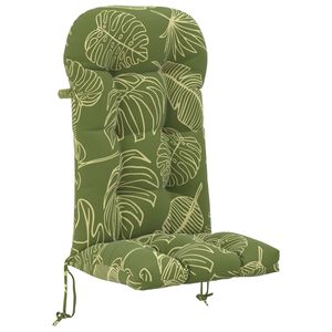 vidaXL Cuscino per Lounger Sole PUTTEN 100% Poliestere Design a foglia