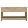 vidaXL Tavolino Salotto Rovere Sonoma 102x50x52,5 cm Legno Multistrato