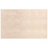 vidaXL Runner Tappeto MARSA Crema 150 x 230 cm Poliestere e PVC