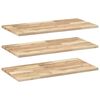 vidaXL Mensole da Parete 3 pz 100x40x2 cm Legno Acacia Non Trattato