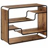 vidaXL Credenza Legno antico 98 x 37,5 x 75,5 cm Legno ingegnerizzato