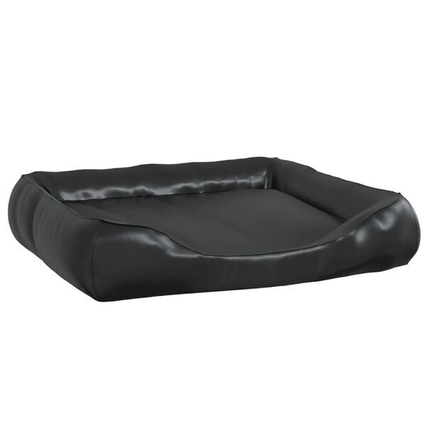 vidaXL Cuccia per Cani Nera 105x80x25 cm in Similpelle