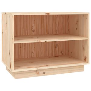 vidaXL Scarpiera 60x34x45 cm in Legno Massello di Pino