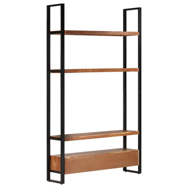 vidaXL Libreria 118x30x200 cm in Legno Massello di Acacia