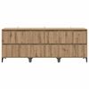 vidaXL Sideboards 3 pcs Rovere artigianale 60 x 35 x 70 cm