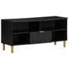 vidaXL Mobile Porta TV Nero 100x33x46 cm in Legno Multistrato