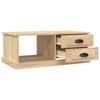 vidaXL Tavolino da Salotto Rovere Sonoma 90x50x35 cm Legno Multistrato
