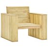 vidaXL Set Salotto da Giardino 3 pz Legno Massello di Pino Impregnato