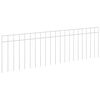vidaXL Pannello di Recinzione da Giardino 24 pcs Acciaio zincato