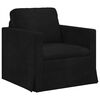 vidaXL Divano 2 pcs Nero 228 x 78 x 80 cm Velluto